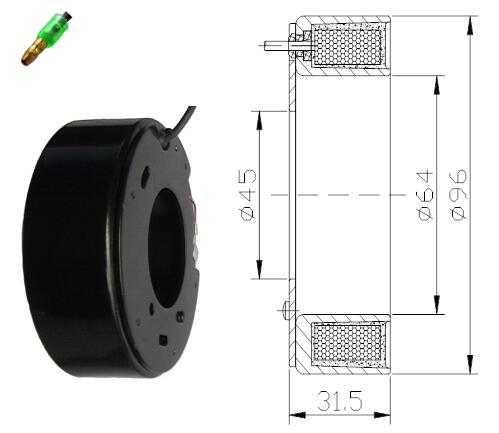 Auto AC Parts Compressor Coil for Mitsubishi 802311